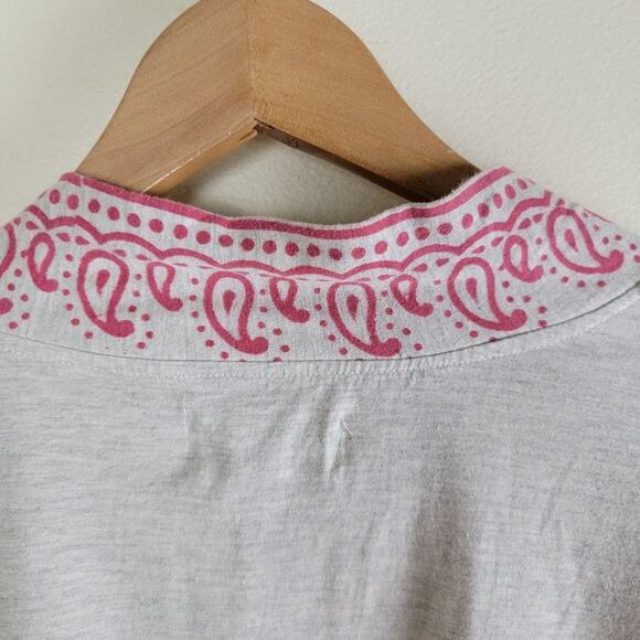 Marketplace Handwork of India Womens Embroidered Kimono Cardigan size 2X Cotton - Picture 7 of 11